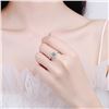 Image 3 : 2 CT GRA CERTIFIED ROUND BRILLIANT MOISSANITE 925S