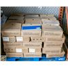 Image 1 : PALLET OF UNUSED BLUE TILES EACH MEASURES 4.5"X13"