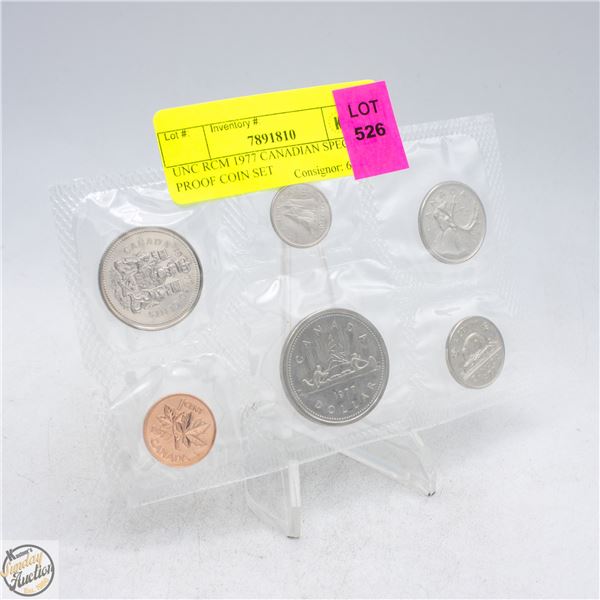UNC RCM 1977 CANADIAN SPECIMEN PROOF COIN SET