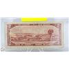 Image 2 : 1954 CANADIAN TWO DOLLAR BILL J/U6047552