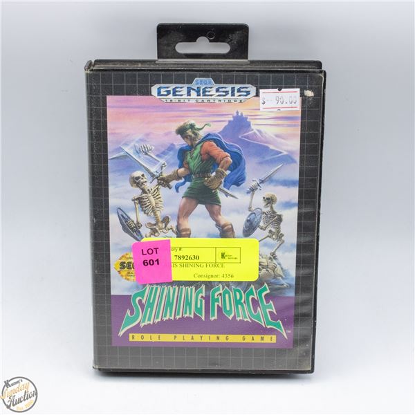 SEGA GENESIS SHINING FORCE