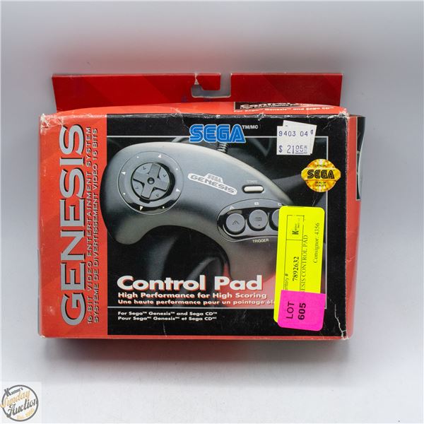 SEGA GENESIS CONTROL PAD