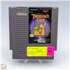 Image 1 : NINTENDO DRAGON’S LAIR CARTRIDGE