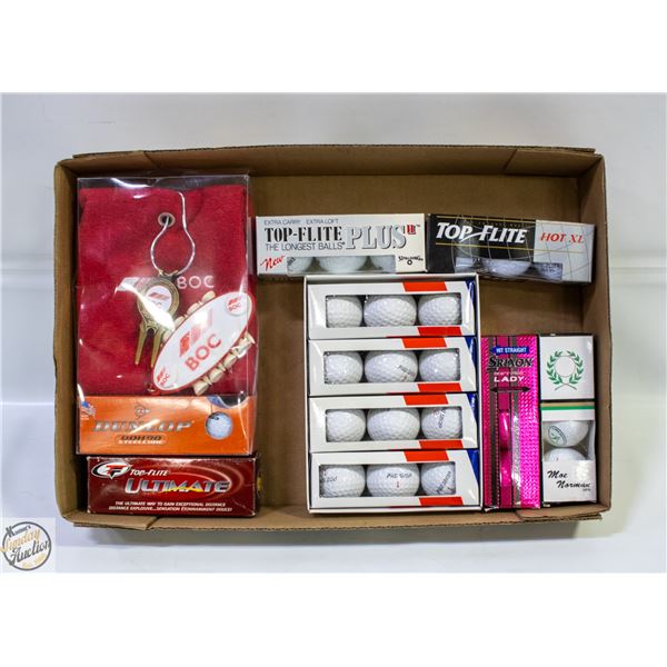 NEW 36 GOLF BALLS ASSORTMENT