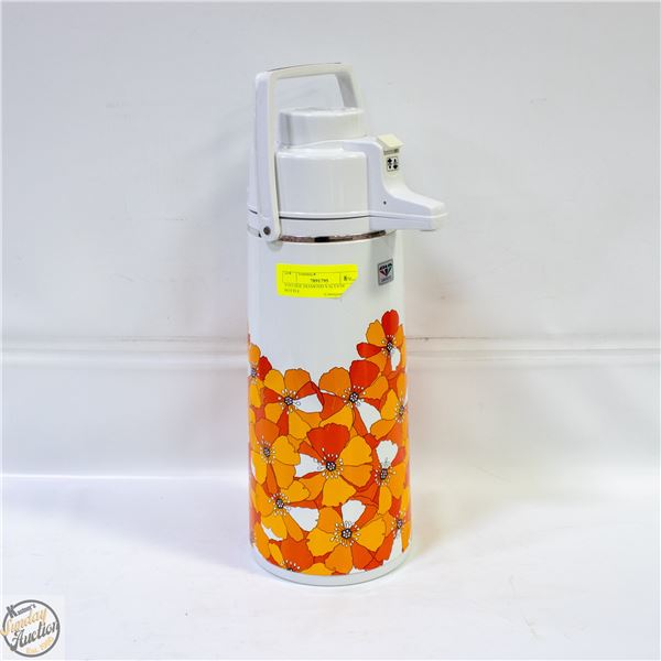 VINTAGE DIAMOND VACUUM BOTTLE