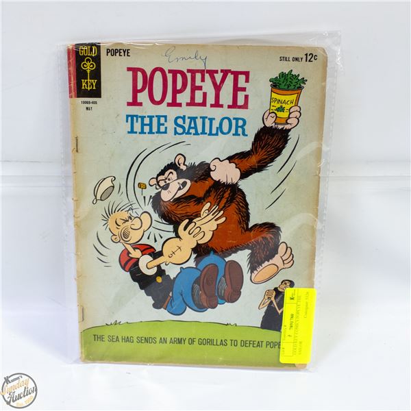 GOLD KEY COMICS POPEYE THE SAILOR