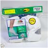 Image 1 : ANKLE SOCKS WHITE 12-16 SIZE 6-PACK FRUIT OF THE
