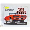Image 1 : THE JUDGE SPECIAL GTO BY PONTIAC TIN PLATE 16"X12"