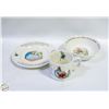 Image 2 : PETER RABBIT 3PC SET W/PORCELAIN MUG PLATE BOWL