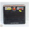 Image 1 : VTG. CHILD’S CHALKBOARD, CLOCK & ABACUS
