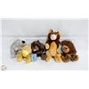 Image 1 : 5 NEW OLD STOCK WEBKINS STUFFIES WITH ONLINE CODES