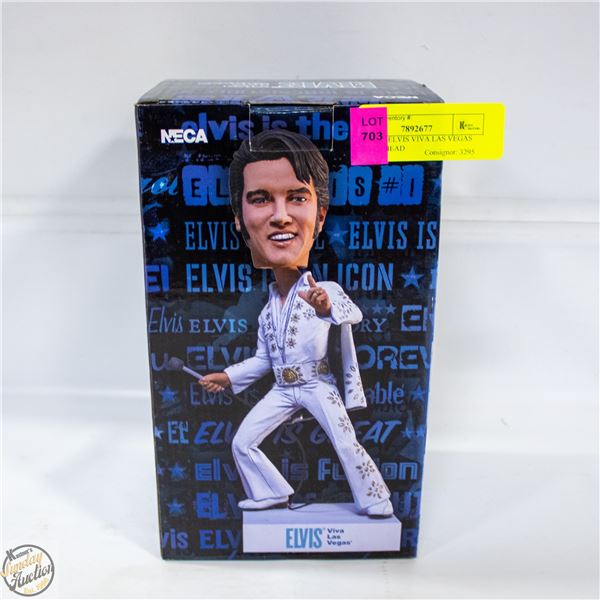 VINTAGE ELVIS VIVA LAS VEGAS BOBBLE HEAD