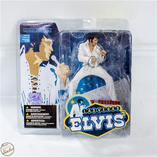 2008 ELVIS MCFARLANE FIGURE NEVER OPENED-ESTATE