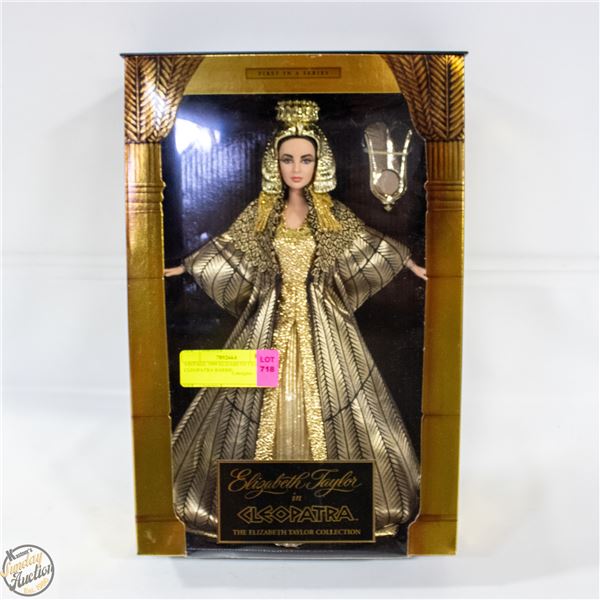 VINTAGE 1999 ELIZABETH TAYLOR CLEOPATRA BARBIE