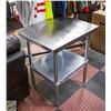 Image 1 : SAGETRA STAINLESS STEEL WORK TABLE 24 X 30 X 34"
