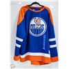 Image 1 : NEW NHL EDMONTON OILERS JERSEY BLUE SIZE LARGE