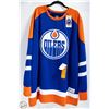 Image 1 : NEW NHL EDMONTON OILERS JERSEY BLUE SIZE XXLARGE