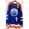 Image 1 : NEW NHL EDMONTON OILERS JERSEY BLUE SIZE XXLARGE