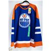 Image 1 : NEW NHL EDMONTON OILERS JERSEY BLUE SIZE XLARGE