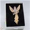 Image 1 : NEW PHOENIX GOLD TONE AND RHINESTONES