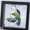 Image 1 : NEW HUMMINGBIRD BROOCH GREENS