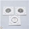 Image 2 : 1968 25 CENT + 1968 25 CENT + 1979 25 CENT