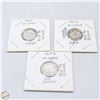 Image 1 : 1903 10 CENT 92.5% SILVER + 1909 10 CENT 92.5%