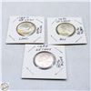 Image 1 : 1965 25 CENT 80% SILVER + 1966 25 CENT 80%