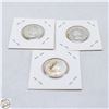 Image 2 : 1962 25 CENT 80% SILVER + 1963 25 CENT 80% SILVER