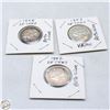 Image 1 : 1956 25 CENT 80% SILVER 1957 25 CENT