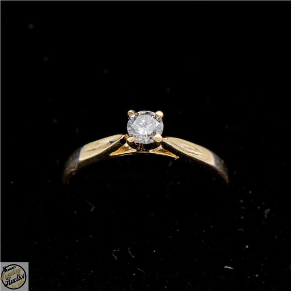 #4410-NATURAL DIAMOND 0.21 CT ROUND BRILLIANT CUT