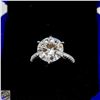 Image 1 : #4407-5.00 CT GRA CERTIFIED ROUND BRILLIANT CUT