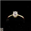 Image 1 : #4400-1.00 CT GRA CERTIFIED OVAL BRILLIANT CUT