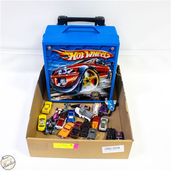 20 VINTAGE HOT WHEELS 1983/2004 & CASE ON