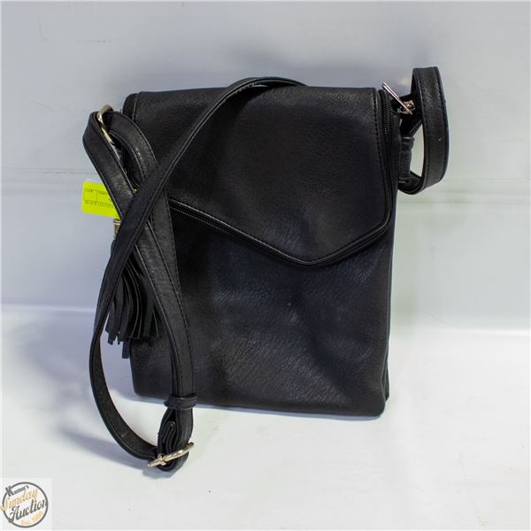 BLACK LEATHER BAG