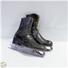 Image 1 : ANTIQUE CCM SKATES BROWN LEATHER