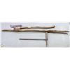 Image 1 : 3PC LOT INCLUDES ANTIQUE BRUSH AXE, DIAMOND WILLOW
