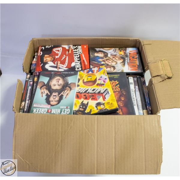 LOT OF 100 DVD MOVIES