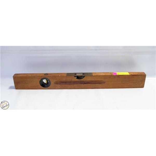 ANTIQUE STANLEY #0 WOOD LEVEL