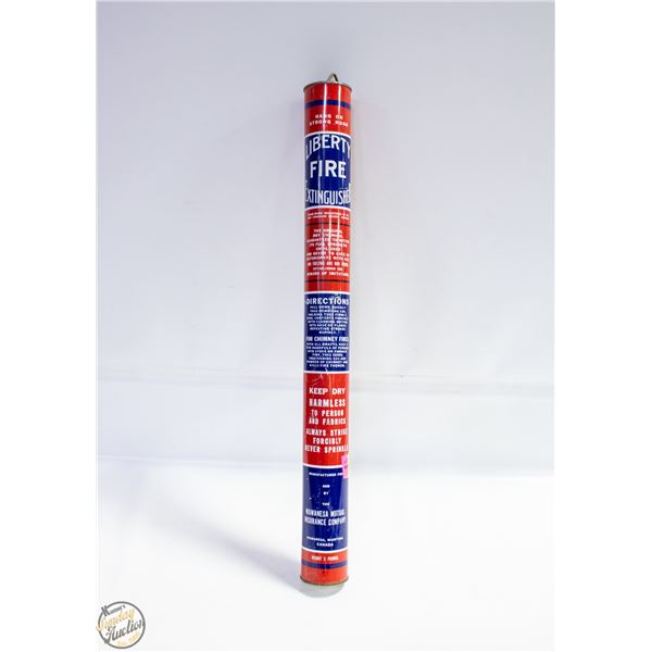 ANTIQUE LIBERTY FIRE EXTINGUISHER