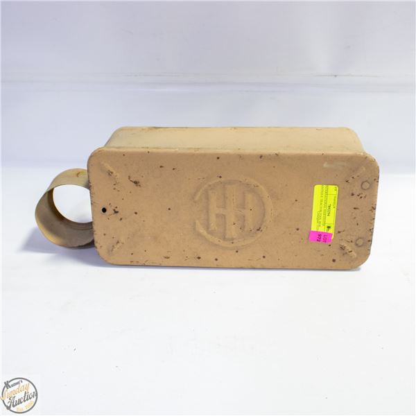 INTERNATIONAL HARVESTER ANTIQUE TRACTOR TOOL BOX