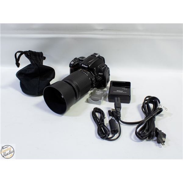 NIKON D5000 DIGITAL SLR CAMERA WITH