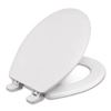 Image 1 : NEW CENTOCO WHITE MOLDED WOOD SEAT FOR ROUND BOWL