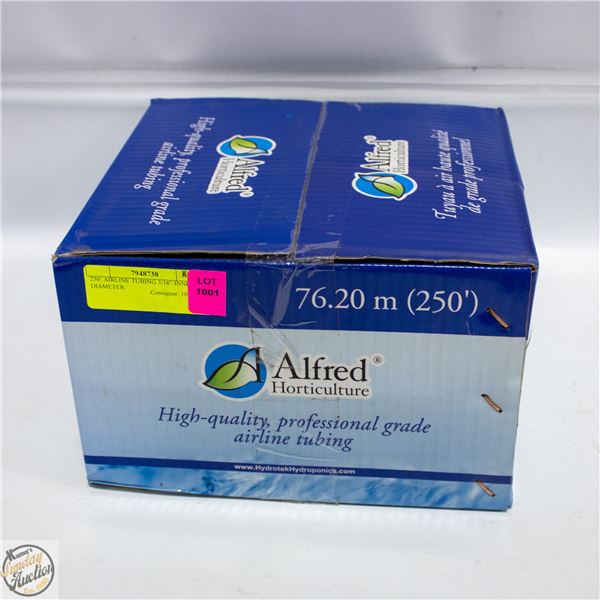 250’ AIRLINE TUBING 3/16” INNER DIAMETER