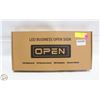 Image 1 : LED BUSINESS OPEN SIGN. NEW IN BOX.