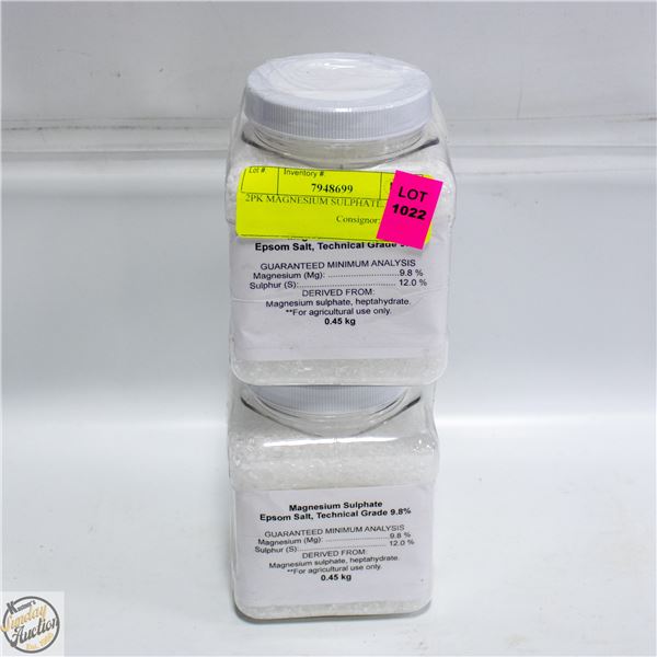 2PK MAGNESIUM SULPHATE. EPSOM