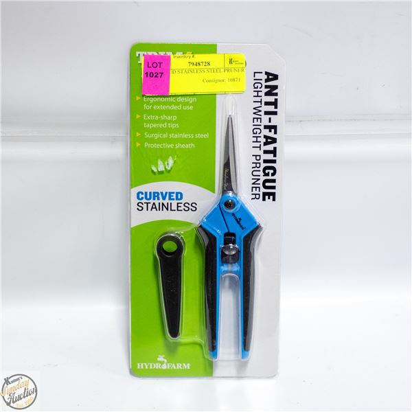 CURVED STAINLESS STEEL PRUNER