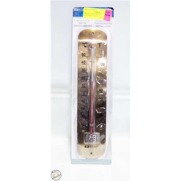 METAL THERMOMETER INDOOR/OUTDOOR