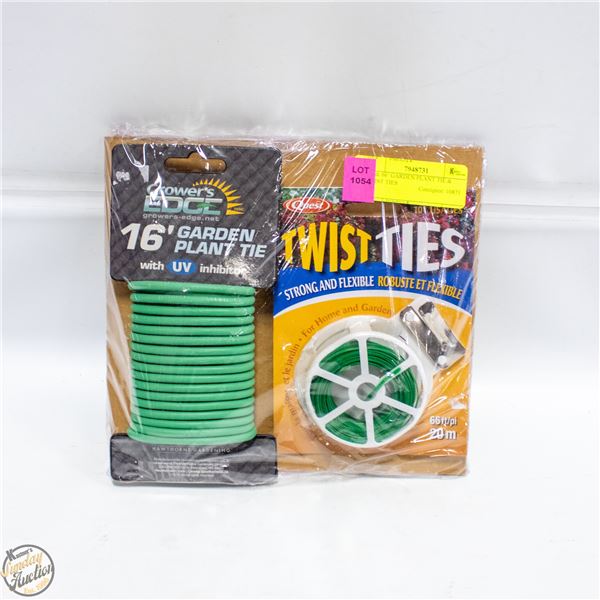 16’ & 66’ GARDEN PLANT TIE & TWIST TIES
