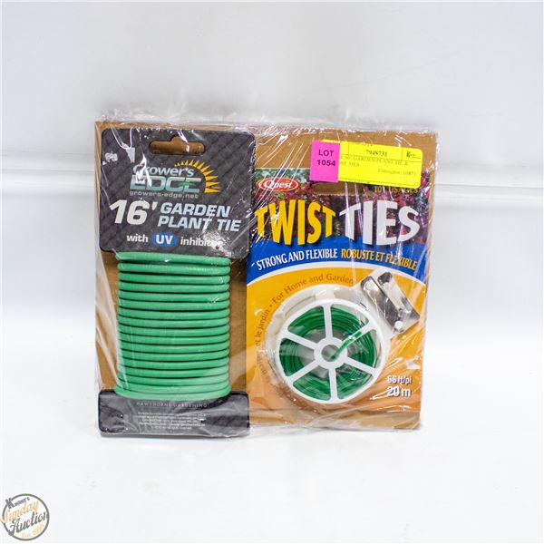 16’ & 66’ GARDEN PLANT TIE & TWIST TIES